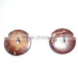Laser Engraved Decorative Coconut Wood Buttons for Garment/clothing