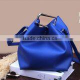 2016 New Korean Fashion Square Buckle Leather Bucket Bag thumbnail-3