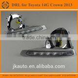 Super Bright Waterproof LED DRL for Toyota Crown 13G Factory Price LED Daytime Running Light for Toyota Crown 2012-2014
