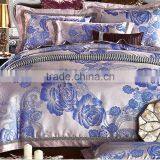 Colorful Silk Cotton Satin Jacquard Quality Duvet Cover,bedding Sheet Sets,comforter Set thumbnail-5