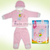 100% cotton new baby gift set baby clothes set baby set