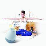 Elegant and Beautiful NFC Speakers White and Gray Wireless Speakers Phone Sound