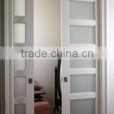 Wood Entry Door With Frosted Glass thumbnail-6