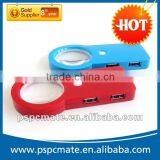 4 Port Magnifier Function USB HUB With Mirror and Custom Logo thumbnail-1