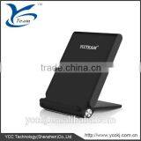 3 Coils Qi Wireless Charger Stand Charging Pad for Mobilephone Samsung S6, Note 5, Nexus 7 and All Qi-enabled Devices. thumbnail-1