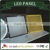 Light led panel has Any color available with LED Crystal Light Frame uses include advertising or decoration