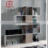 Modern Wooden Large Storage Capacity Home Furniture Type Bookcase , Bookshelf of China