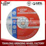 343 Ligangwang Hot Sale 180*6*22 Depressed Center Grinding Wheel for Thailand Market thumbnail-1
