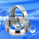 SS304/316L Hot Sell Stainless Steel Round Nut thumbnail-1