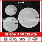 2015 Factory Direct Supply Embossed Porcelain Whitewares