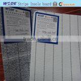 Streak Insole Board for Shoe Making,Nonwoven Striate Insole Board