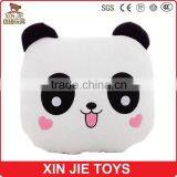 custom cute plush panda air quilt office noon break pillow