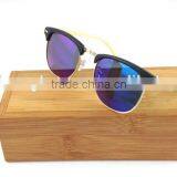 Vintage style PC frame bamboo sunglasses