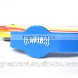 Waterproof Smart 13.56 MHz Silicone Rfid Bracelet for Attendance Access Control or Swimming Pool thumbnail-4