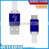 China Wholesale Colorful Noodle Cable Usb Data Cables for Xiaomi m4 Mobile Phone thumbnail-1