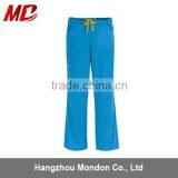 V Neck Solid Fashion Nursing Scrubs thumbnail-2