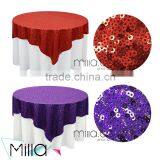 Sequin table overlay wholesale