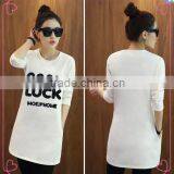 2016 Cheap Good Quality Fashion New Model Ladies T-shirt Dress China Supplier thumbnail-2