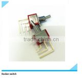 DPDT spring return toggle switch 40,000 make-and-break cycles