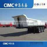 CIMC Sand and Stone Transporting Rear Dump Trailer Truck For Sale thumbnail-4