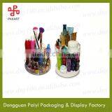 Wide varieties choice rotating acrylic makeup displays