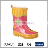 stylish uk pink flower name brand rain boots