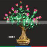 Garden Decoration Landscape Light Led Rose Flower Bonsai Light