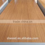 2014 Hot Sale Wood Grain Color Melamine Laminated Particle Board