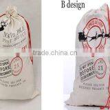 Monogram Christmas Burlap Santa Sack thumbnail-3