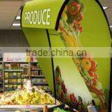 Innovative F Kiosk/ Flying Banner Kiosk/portable Kiosk With Attractive Flying Banner Design