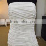 New Arrival Plain Dyed Drape Stain Wedding Dress With Long Tail(KB2015-96) thumbnail-4
