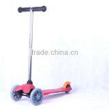 3+ Years Old Kids Toy PVC Flahsing Three Wheel Child Kick Trike Scooter thumbnail-2