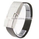 4GB Black Bracelet Leather USB 2.0 Flash Memory Drive,usb Stick Webcam thumbnail-1