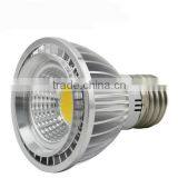 6000K Cool White Par20 E27 7-8W Cob Wide Beam Angle Led Spotlight