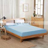Blue Medical Waterproof Jersey Fitted Sheet 100 Cotton Fitted Sheet