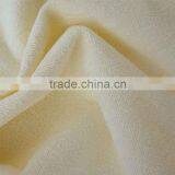 Factory Direct Sale Light Yellow Terry Cloth TPU Laminated Fabric