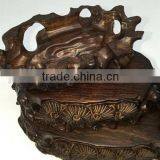 Produce all kinds of Carved wooden ashtray