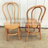 Brown Stacking Bentwood Thonet Chair thumbnail-1