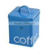 Galvanized Rectangle Coffe Storage Cans