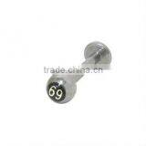 69 Logo Monroe Lip Jewelry Surgical Steel Body Jewelry