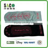 Check Pattern Rose Anti-slipper Nylon Sport Socks thumbnail-4