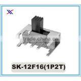 Sk-12F16(1P2T) 1p2t 3 Pin Slide Switch Plastic