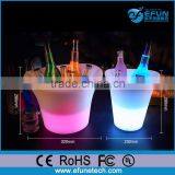 Portable Illuminated Color Decorative Party Ice Bucket,led Outdoor Beverage Tubs