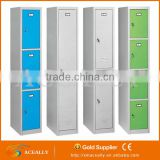 cheap 2/4/6 doors gray metal locker cabinet