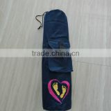 Foot Printing Plain Cotton Yoga Bag (BSGJH022)
