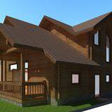 Prefab House Wooden Bungalow thumbnail-2