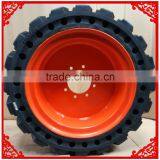Long Warranty Bobcat Skid Steer Solid Tires 23 .5-25 385/65R22.5 With Factory Price thumbnail-2