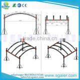 2017 Sgaier Factory Price Roof Truss 4 Pillar 12m x 10m for Sale Arch Trusses thumbnail-1