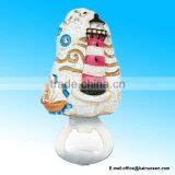 Lighthouse Resin Stone Finish Magnet With Bottle Opener thumbnail-1