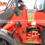 Everun Wheel Loader Moving Type ER12 Mini Front Loader With Adjustable Pallet Forks thumbnail-6